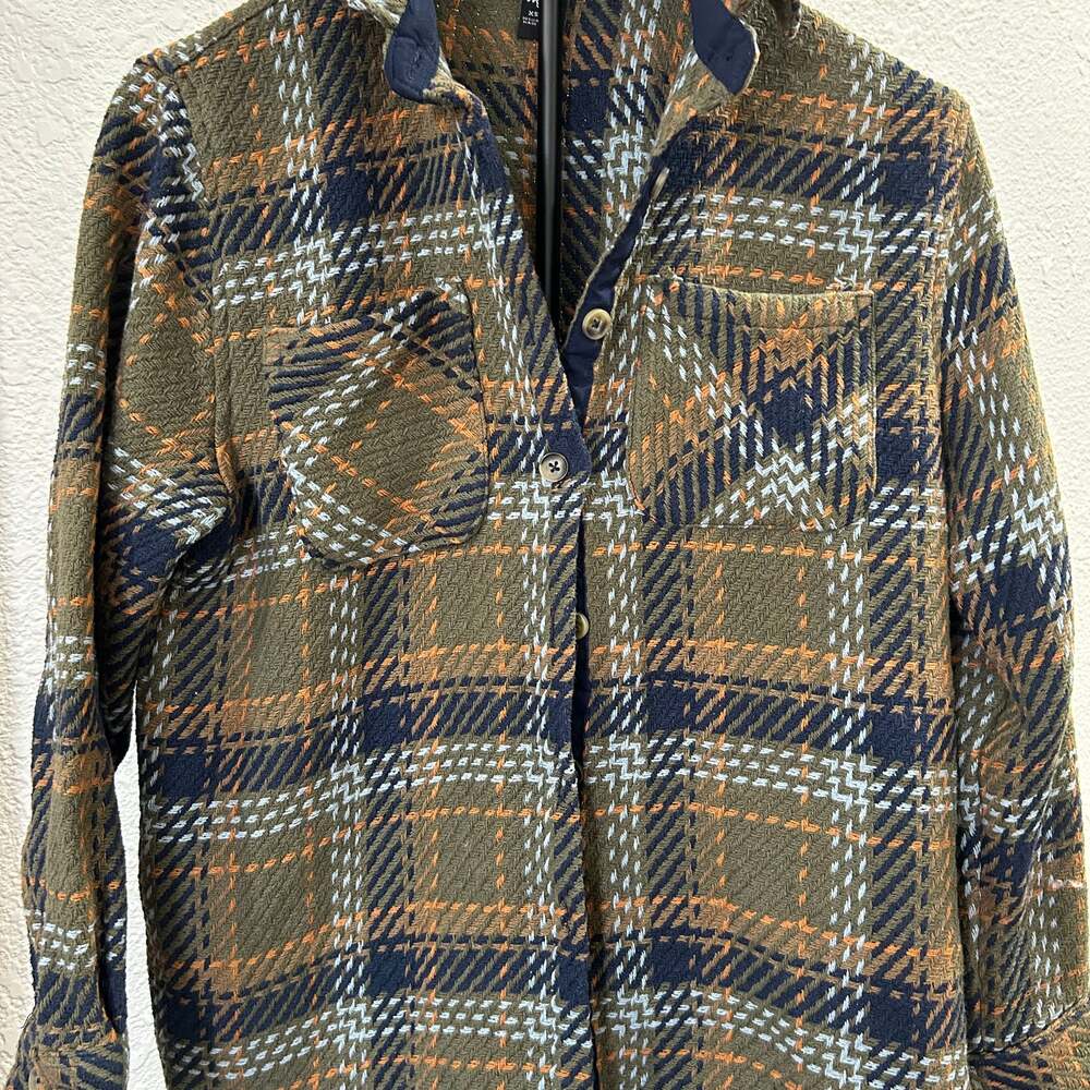 better unsaid jacket/shacket Size XS Green plaid